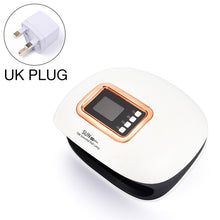 Load image into Gallery viewer, 72W UV Lamp LED Nail Lamp With 36 LEDs Two Hand Lamp Nail Dryer Manicure Curing Nail Gel Polish Auto Sensor Clear Time Display