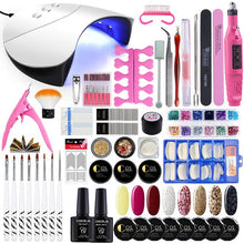 Load image into Gallery viewer, COSCELIA Gel Nail Polish Set Hybrid Varnishes with Base Top For Nails UV LED Lamp Gel Poly Kits Manicure Nails Gel Polish Set