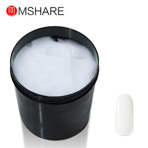 MSHARE 250g Clear Jelly Builder Gel for Nail Extension Fast Gel White Pink Brown