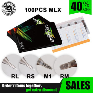 Tattoo Needles Mix Size Premade Sterilized Tattoo Cartridge Needles RL/RS/RM/M1 Supply