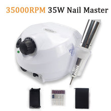 Load image into Gallery viewer, 35000RPM Electric Nail Drill Manicure Machine Apparatus for Professional Manicure Pedicure Electric Nail Art Drill Machine
