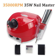 Load image into Gallery viewer, 35000RPM Electric Nail Drill Manicure Machine Apparatus for Professional Manicure Pedicure Electric Nail Art Drill Machine
